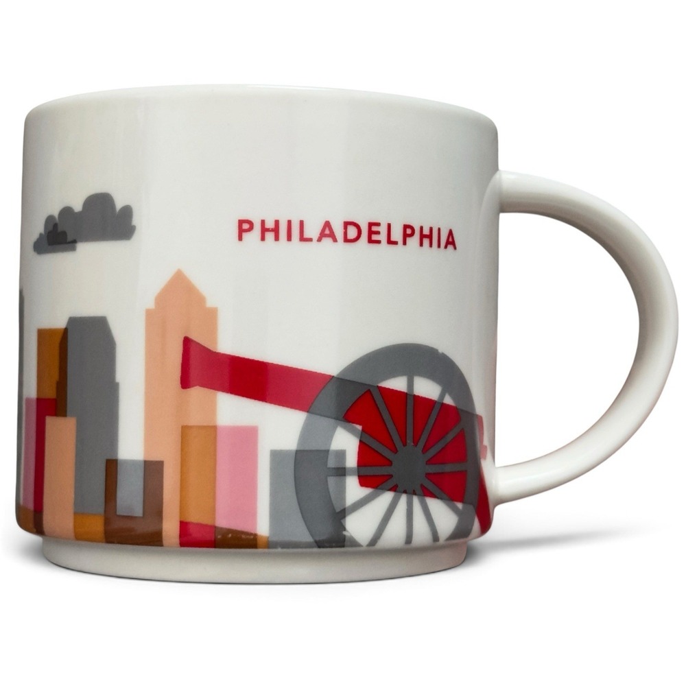 Starbucks Philadelphia You Are Here Collection Series 14 oz Coffee Mug 2015